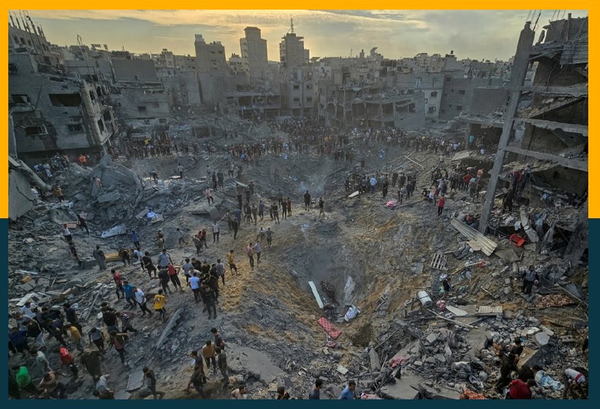 غزة تختنق بين 50 مليون طن من الركام والنفايات..